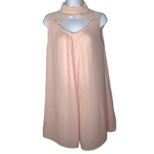 Peach Love California Rayon dress